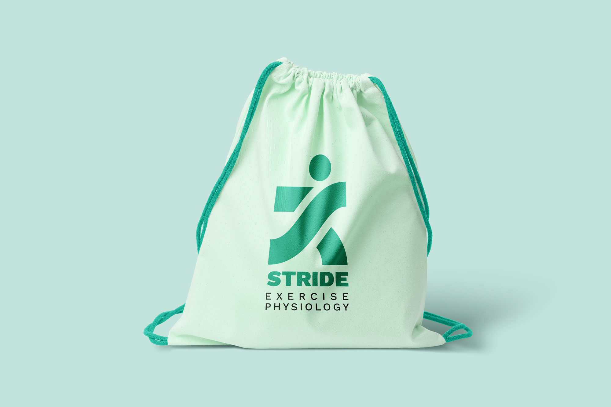 Stride EP linen backpack mockup