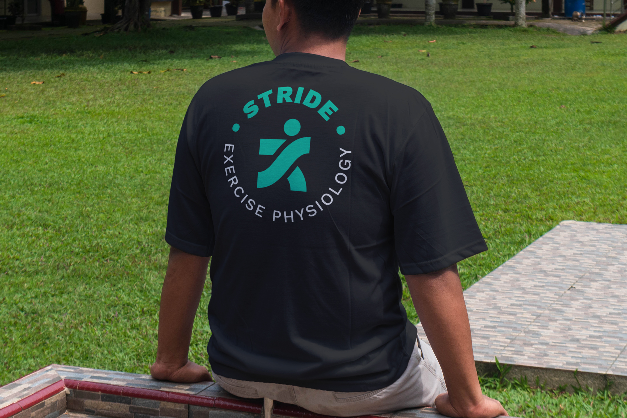 Stride EP branded t-shirt mockup